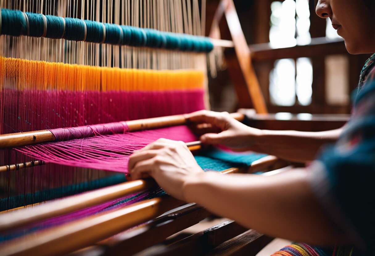 Les bases du tissage textile : exploration des techniques fondamentales