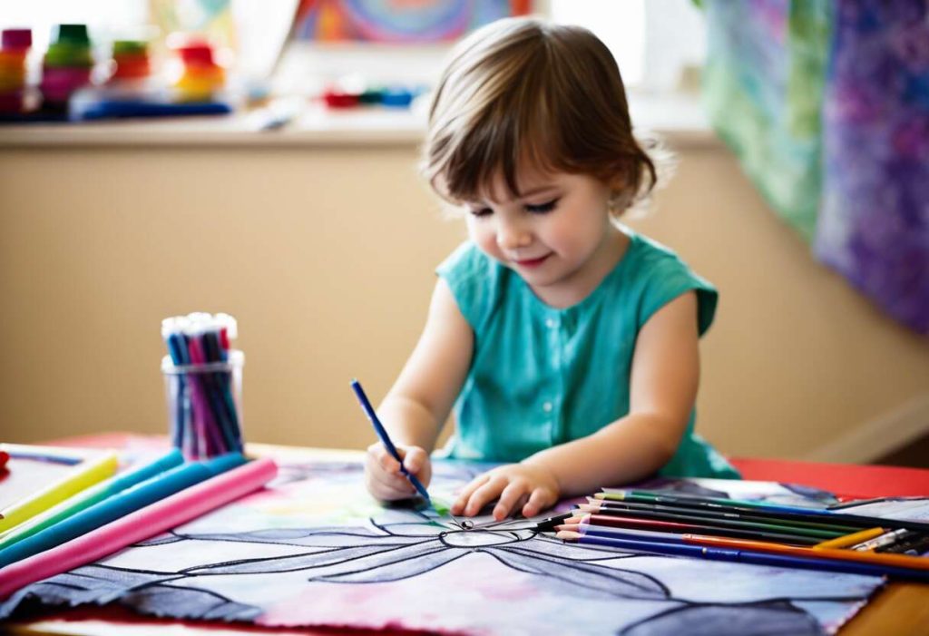 Comment transformer des dessins d'enfants en tissu : guide pratique